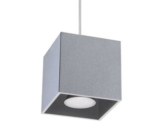 Hängeleuchte QUAD 1 grau