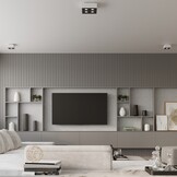 Deckenleuchte MONO 2 weißg