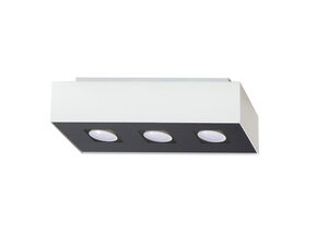Deckenleuchte MONO 3 weiß