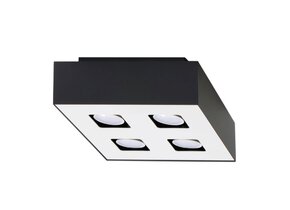 Deckenleuchte MONO 4 schwarz