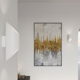 Wandleuchte PENNE 30 weißg