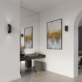 Wandleuchte PENNE 20 schwarz