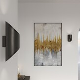 Wandleuchte PENNE 30 schwarzg