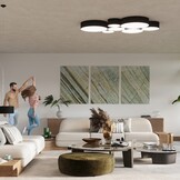 Hängeleuchte ARENA 45 schwarzg