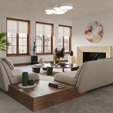 Deckenleuchte ARENA 35 weißg