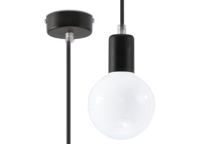 Hängeleuchte EDISON schwarz