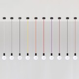 Hängeleuchte EDISON schwarzg