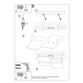 Deckenleuchte MASSIMO chromg