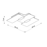 Deckenleuchte FABIANOg