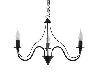 Kronleuchter MINERWA 3 schwarz