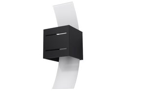 Wandleuchte LORETO schwarz