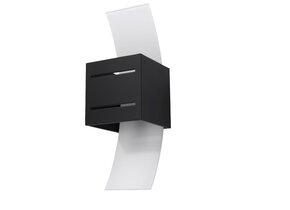 Wandleuchte LORETO schwarz