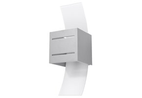 Wandleuchte LORETO grau