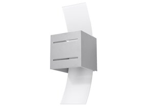 Wandleuchte LORETO grau