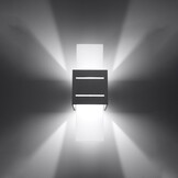 Wandleuchte LORETO graug