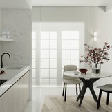 Wandleuchte LORETO weißg