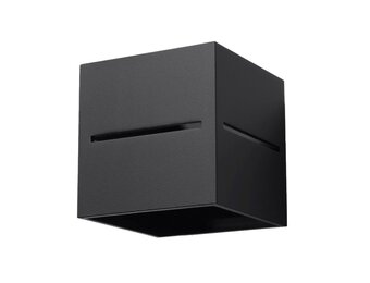 Wandleuchte LOBO schwarz