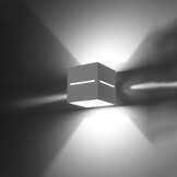 Wandleuchte LOBO weißg