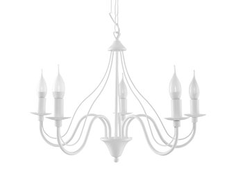 Kronleuchter MINERWA 5 weiß