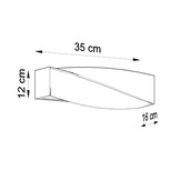 Wandleuchte Keramik SIGMA MINIg