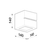 Wandleuchte Keramik LEO LINEg
