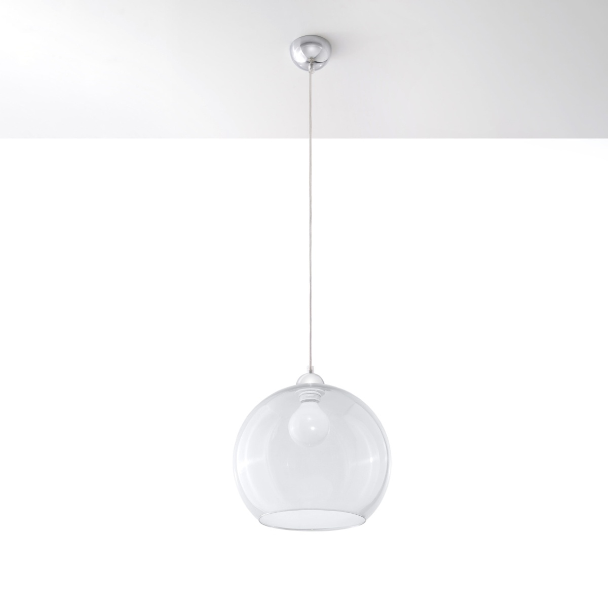 Hängeleuchte BALL transparentg