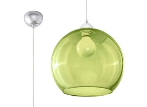 Hängeleuchte BALL grün