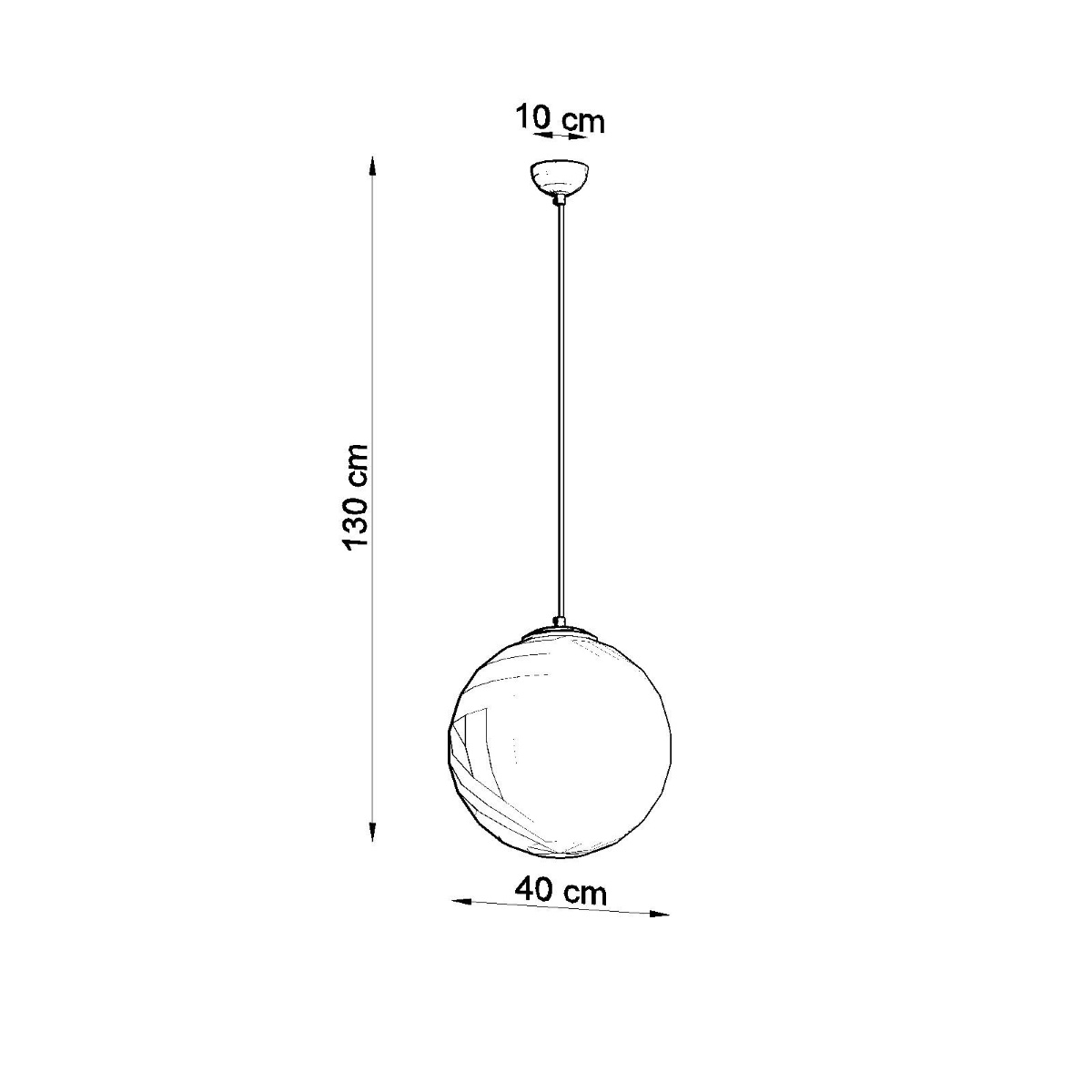 Hängeleuchte UGO 40g