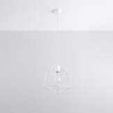 Hängeleuchte GASPARE weißg