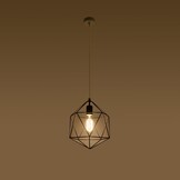 Hängeleuchte GASPARE schwarzg