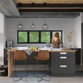 Hängeleuchte CELTA schwarzg