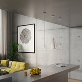 Hängeleuchte DEMI weißg