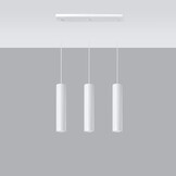 Hängeleuchte LAGOS 3L weißg