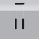 Hängeleuchte LAGOS 2 schwarzg