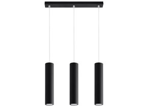 Hängeleuchte LAGOS 3L schwarz