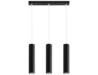 Hängeleuchte LAGOS 3L schwarz