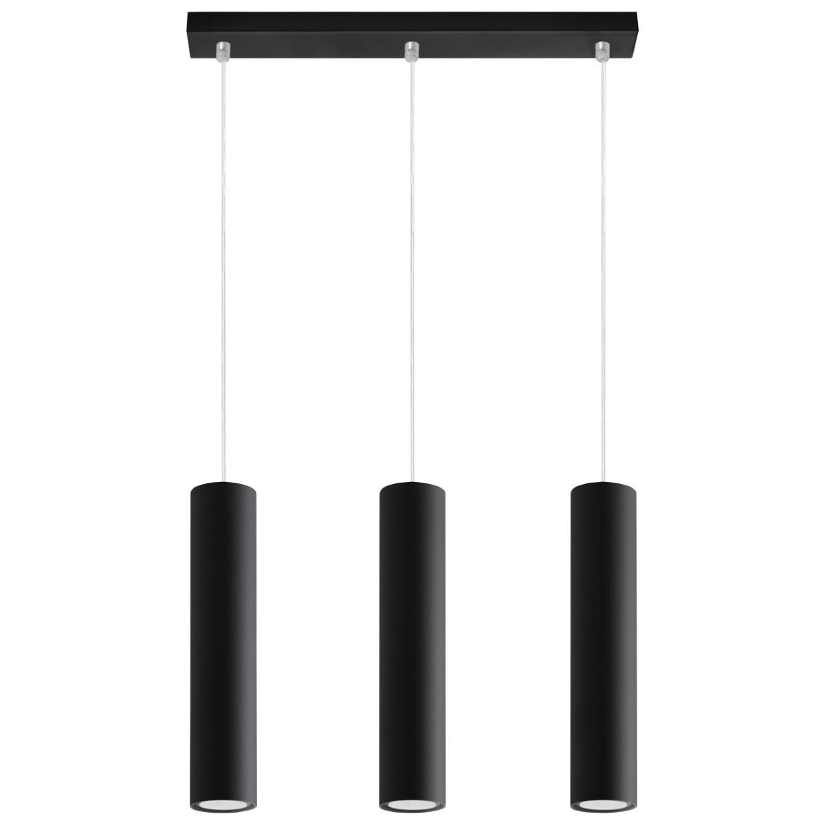 Hängeleuchte LAGOS 3L schwarzg
