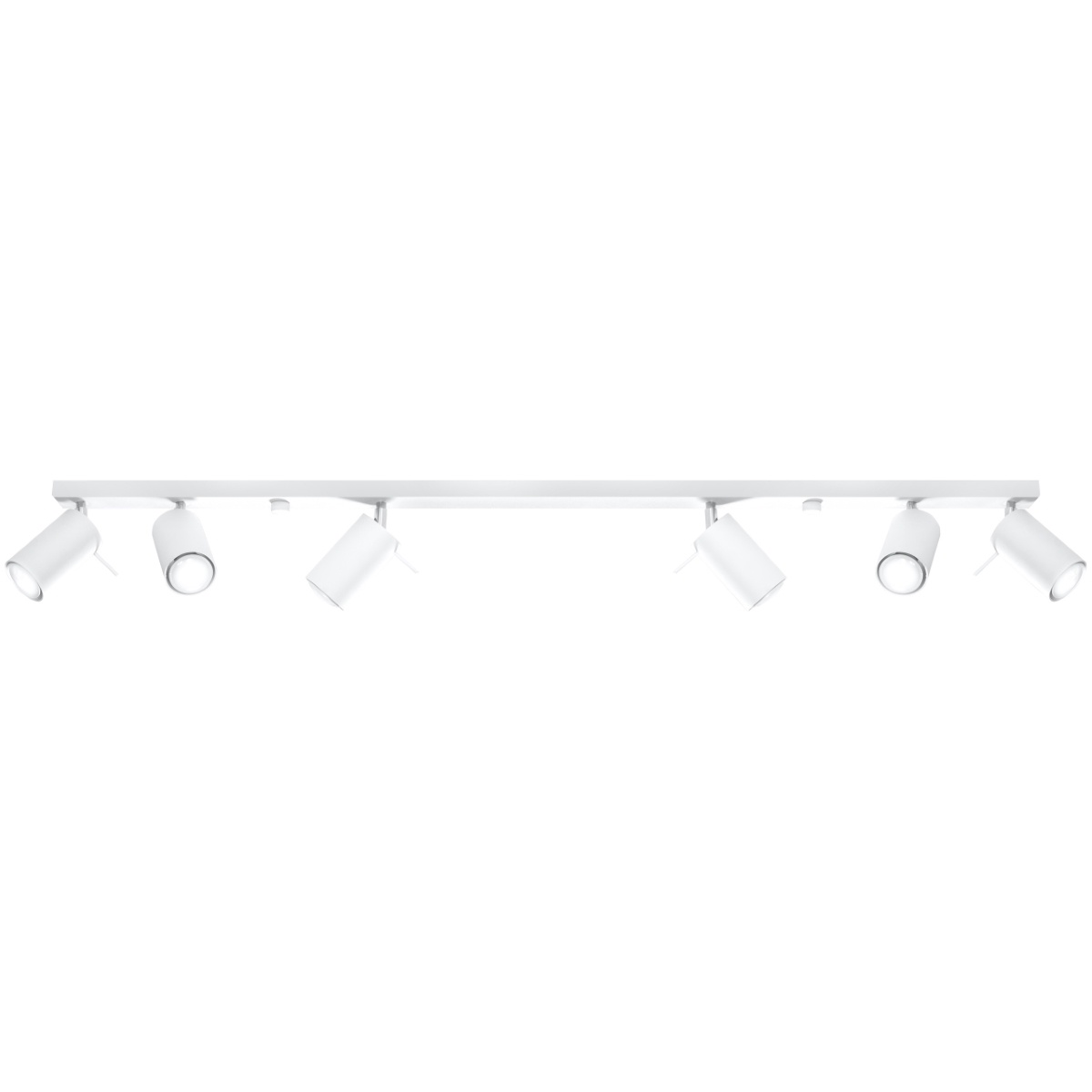 Deckenleuchte RING 6L weißg