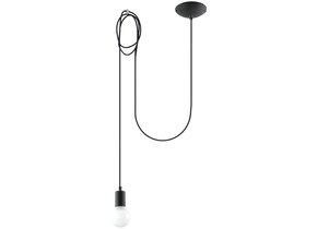 Hängeleuchte EDISON 1 schwarz