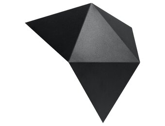 Wandleuchte SOLIDO schwarz