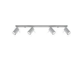 Deckenleuchte RING 4L grau