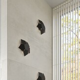 Wandleuchte PENTA schwarzg