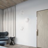 Wandleuchte TRE weißg