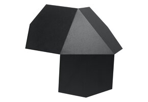 Wandleuchte TRE schwarz
