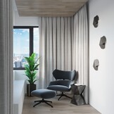 Wandleuchte TRE schwarzg