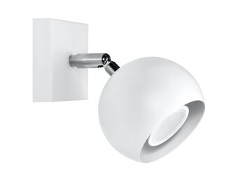 Wandleuchte OCULARE weiß