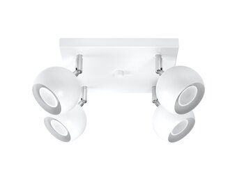 Deckenleuchte OCULARE 4 weiß