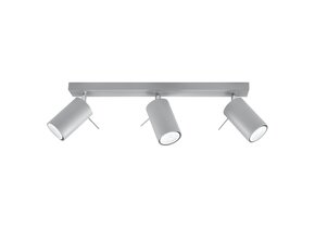 Deckenleuchte RING 3 grau