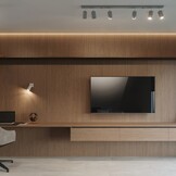 Deckenleuchte RING 6L graug