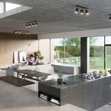 Deckenleuchte MERIDA 6L schwarzg